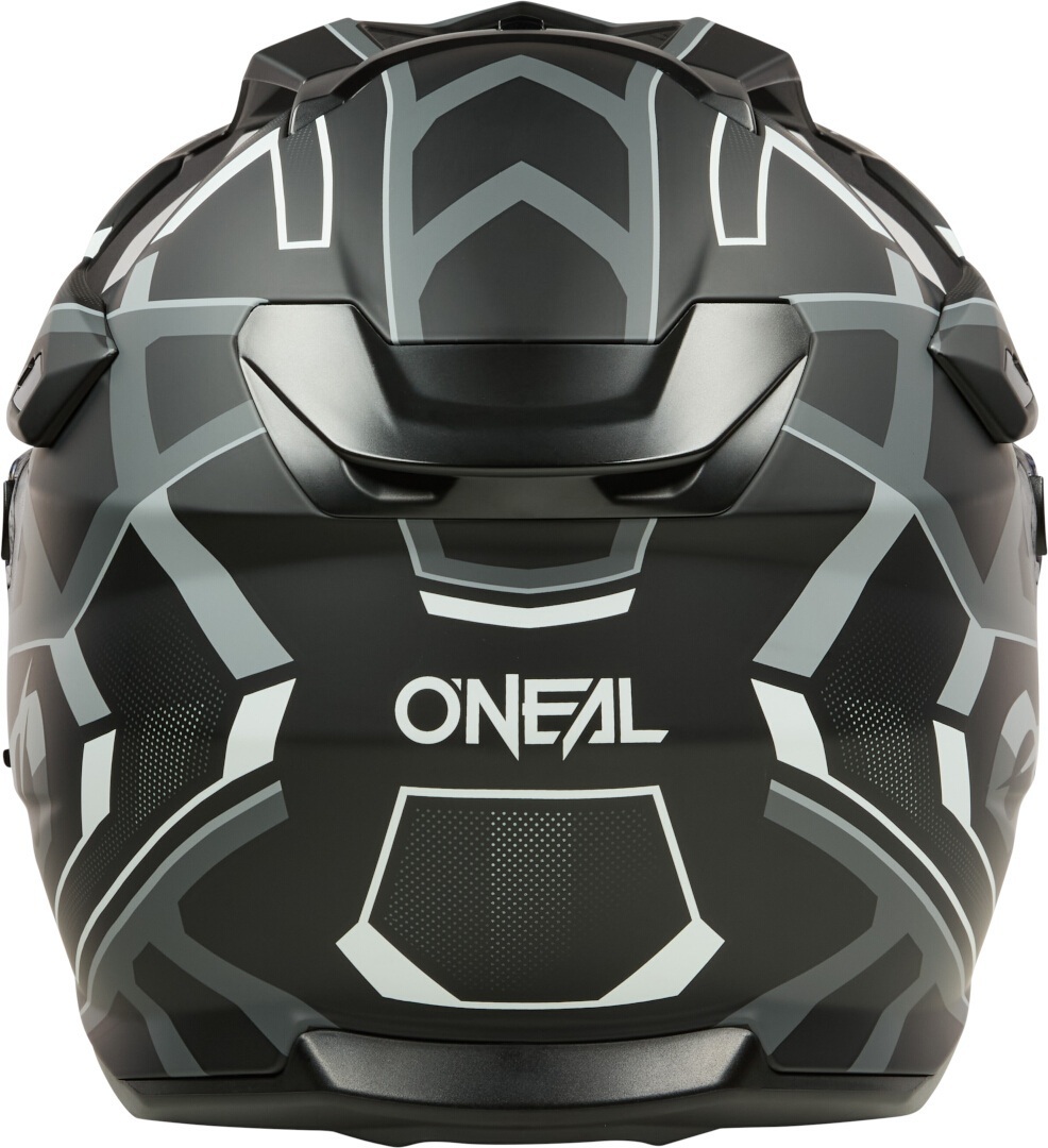 Oneal D-SRS Square V.25 Cască de motocross Negru mat/gri/alb M Figura 3
