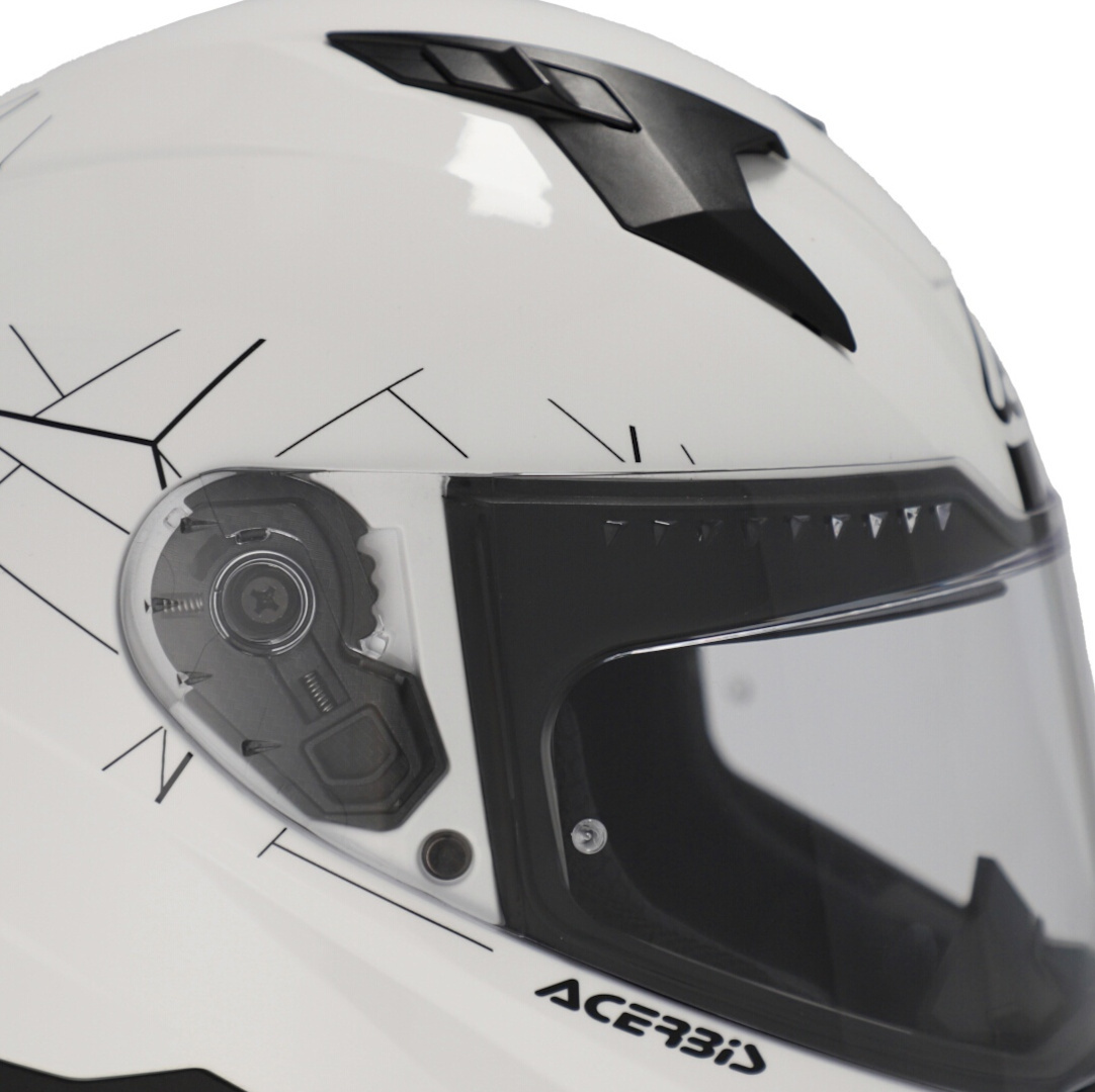 Acerbis X-Way Solid Hjelm White Matt M (57/58) Figur 12