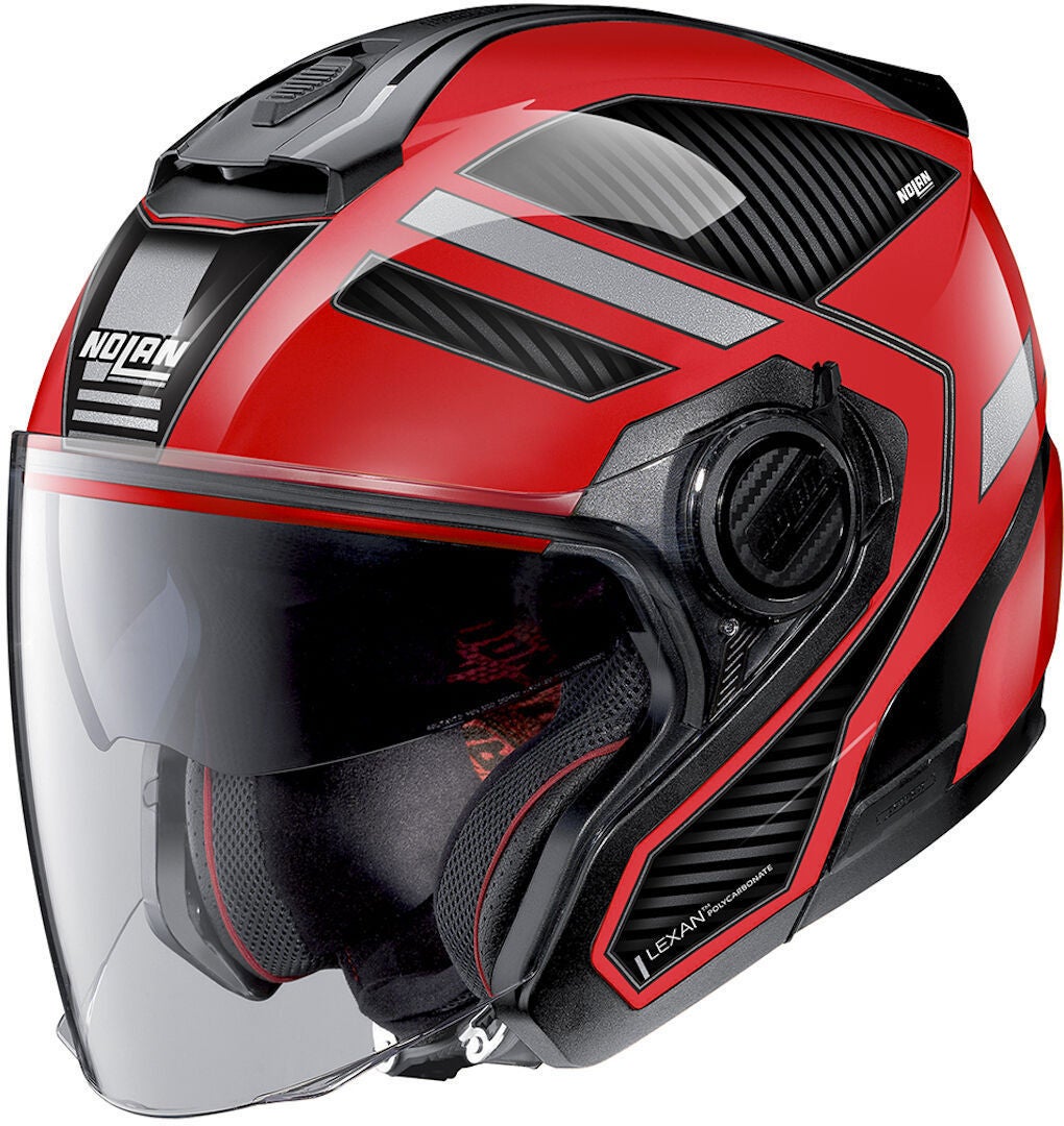 Nolan N40-5 Beltway N-Com Cască cu reacție Roșu/Negru XL (62) Figura 1