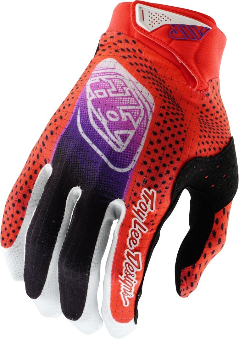 Troy Lee Designs Air Optic Mănuși de motocross roșu/negru/alb/mov M Figura 2