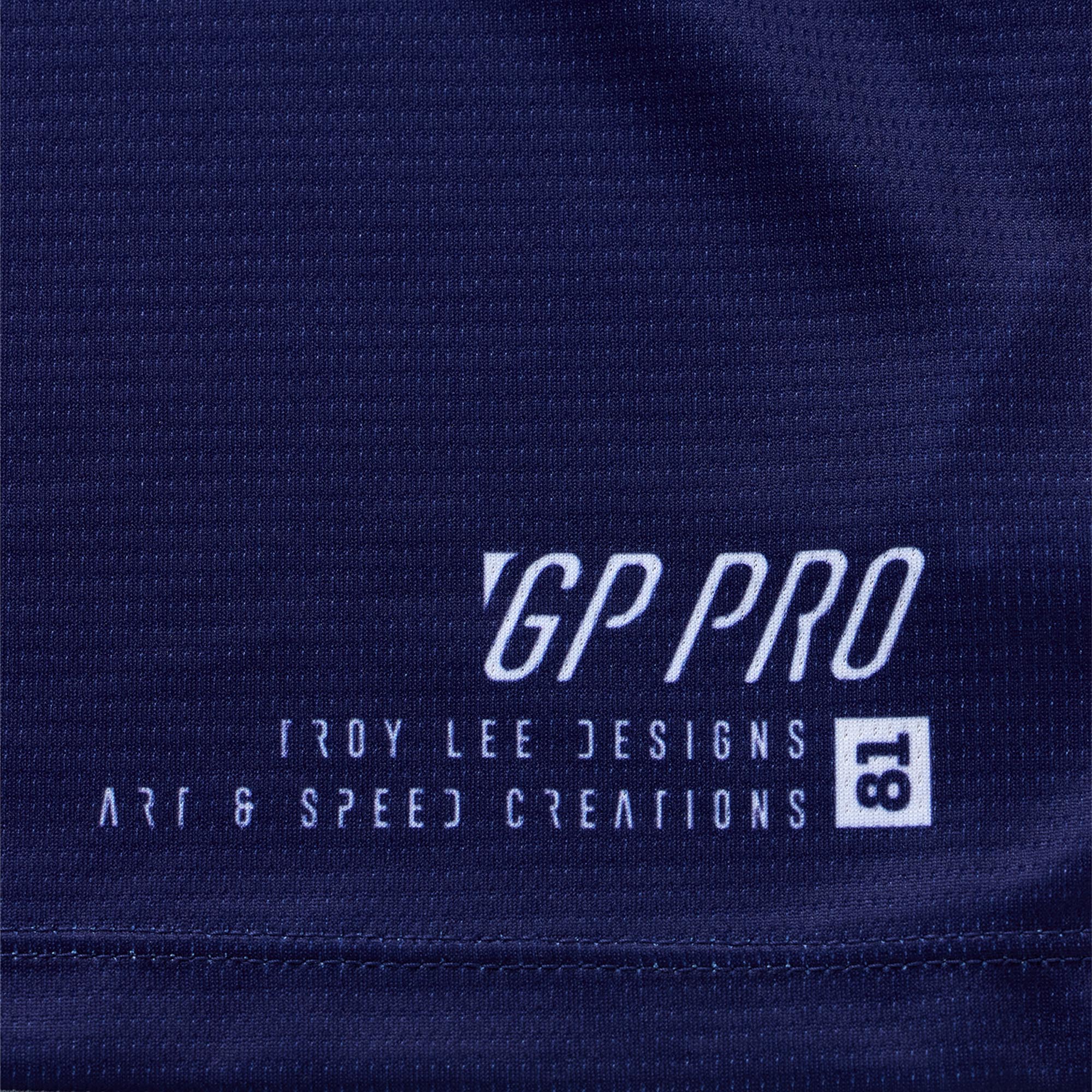 Troy Lee Designs GP Pro Swerve Tricou de motocross Albastru bleumarin S Figura 5