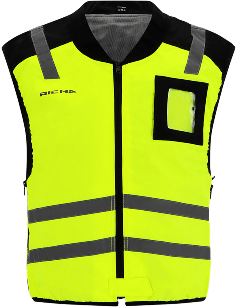 Richa Sleeveless Safety Warnweste S/M/L Abbildung 2