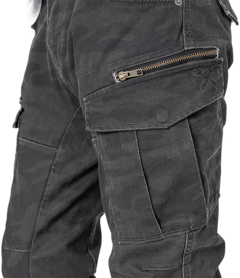 John Doe Defender Mono Damen Motorrad Textilhose camouflage 27 L32 Abbildung 6