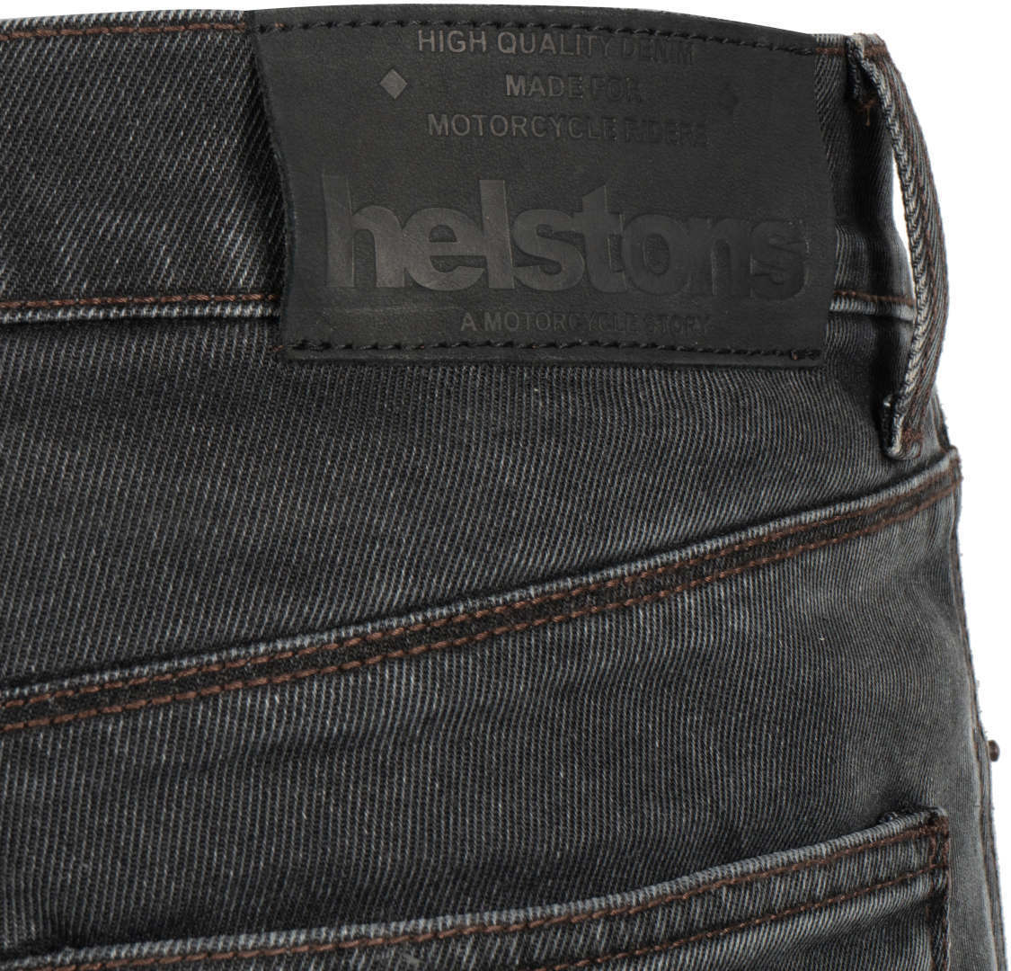 Helstons Straight Way Vaqueros de moto negro 36 Figura 3