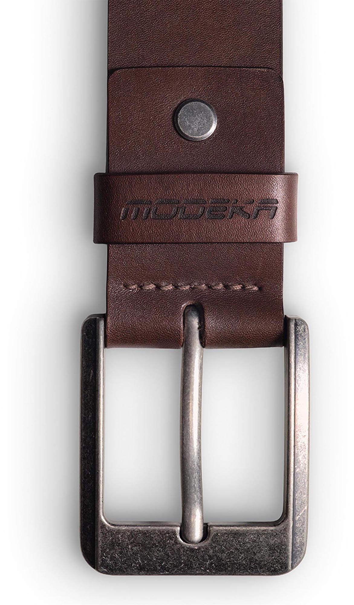 Modeka Reddock 腰帶 棕色 115公分 圖2