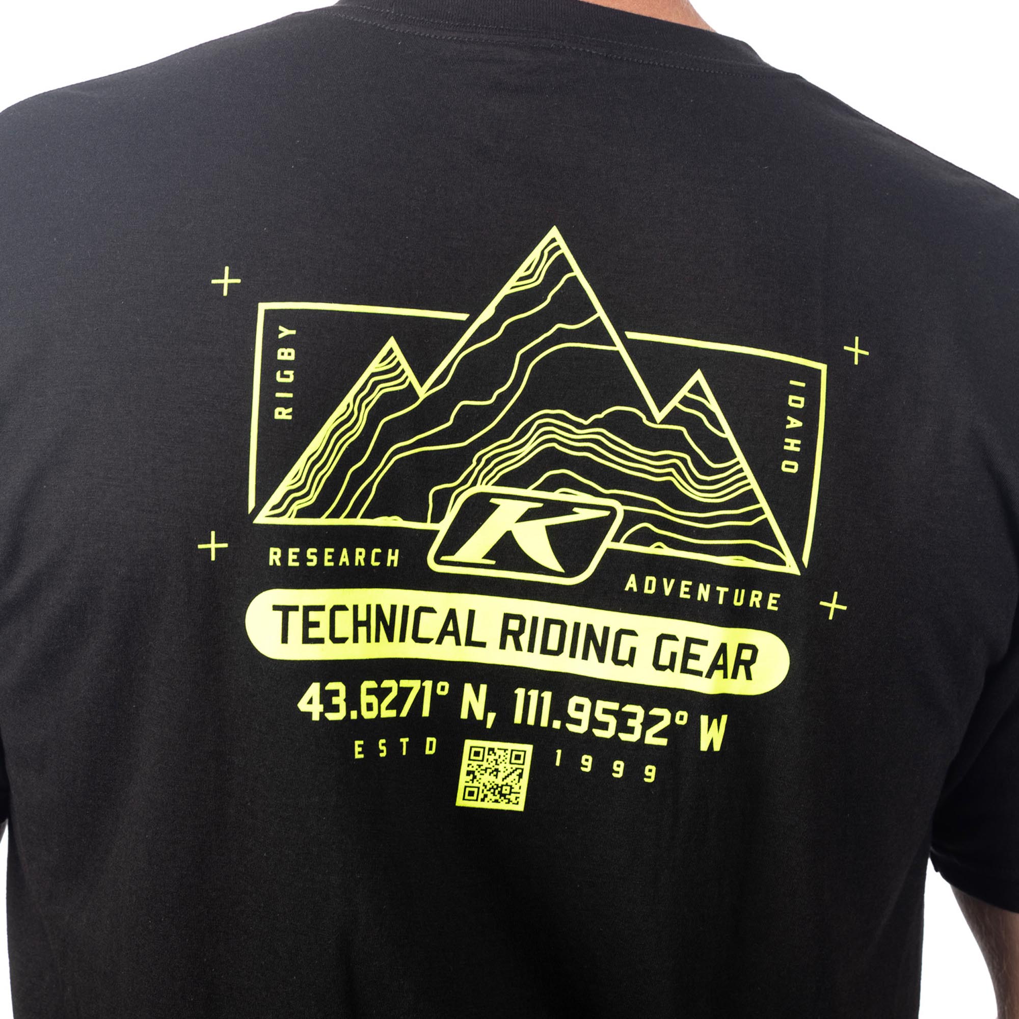 Klim Destination Tri-Blend Tričko černá M Obrázek 3