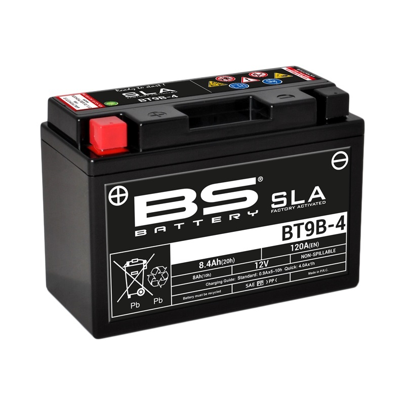 Bateria BS Bateria SLA fără întreținere activată din fabrică - BT9B-4 Figura 1