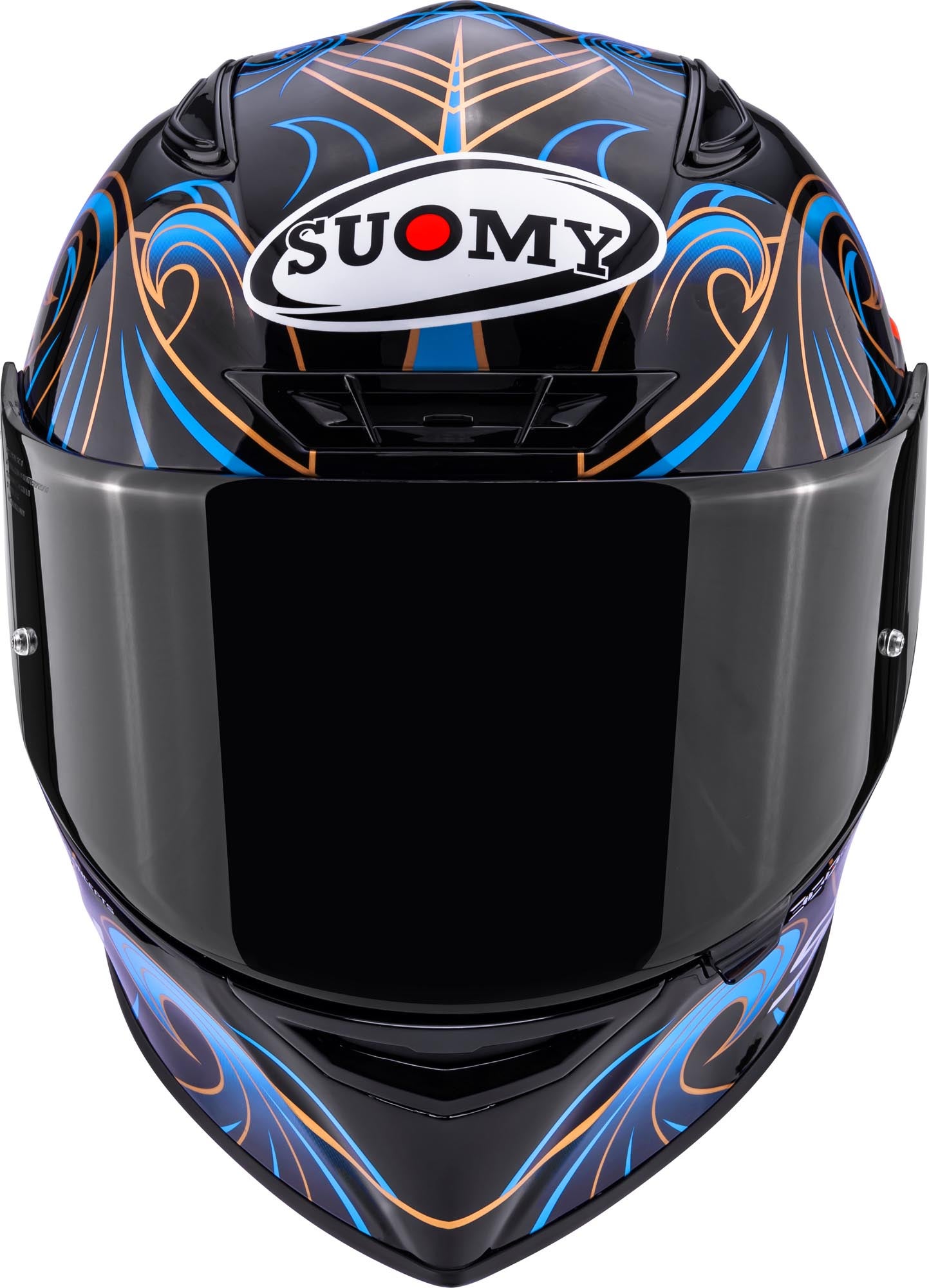 Suomy Track-1 Waves Helmet black/blue M (57/58) Figure 8