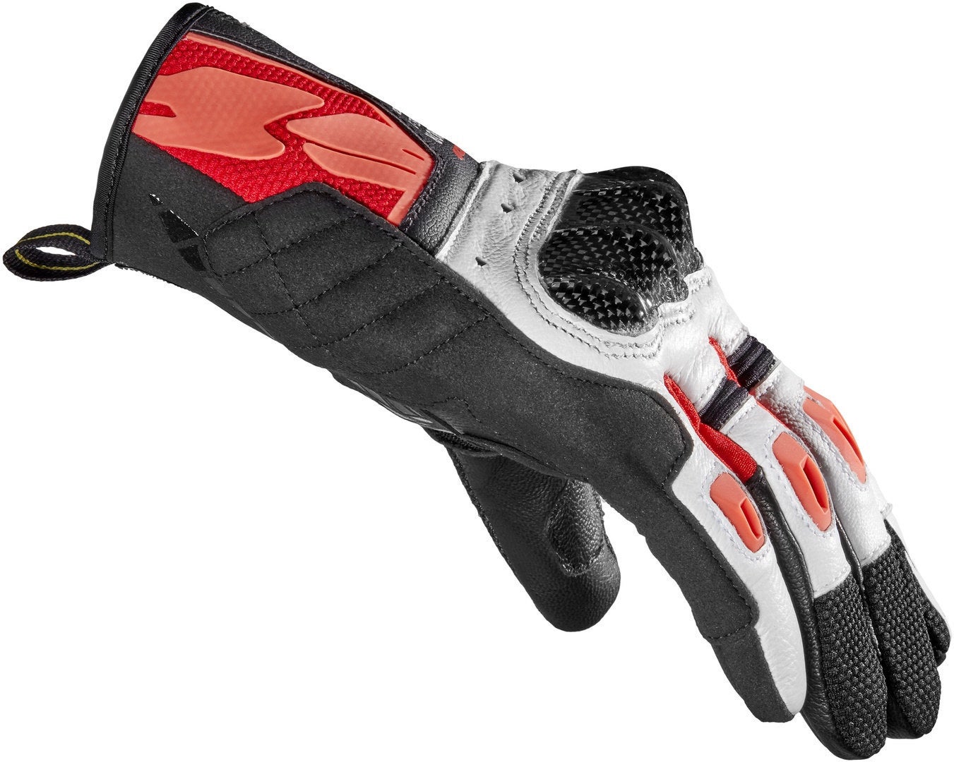 Spidi G-Carbon Motorradhandschuhe schwarz/rot 2XL Abbildung 2