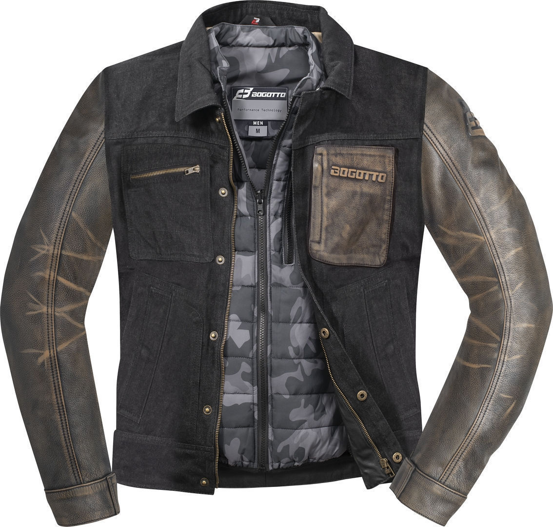 Bogotto Bullfinch Motorcycle Leather/Textile Jacket L Figure 1