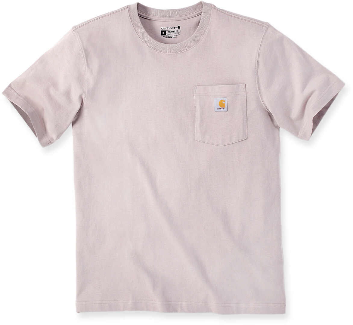 Carhartt Relaxed Fit Heavyweight K87 Pocket T-shirt grå/beige XS Figur 1