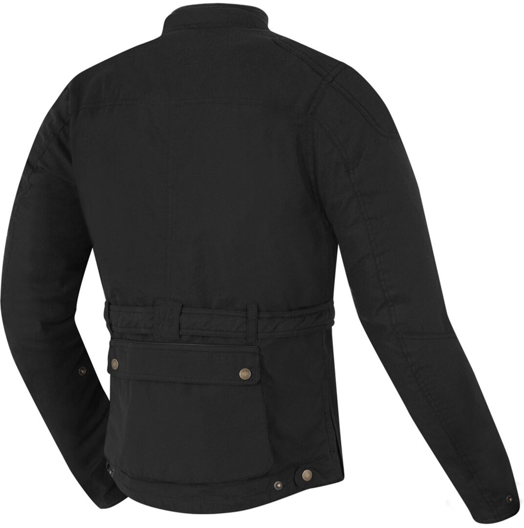 Merlin Kurkbury Motorrad Wachsjacke schwarz XXL Abbildung 2