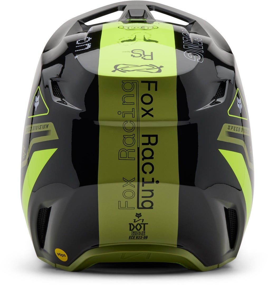FOX V1 Race Spec MIPS Casco da motocross Verde S (55/56) Figura 3