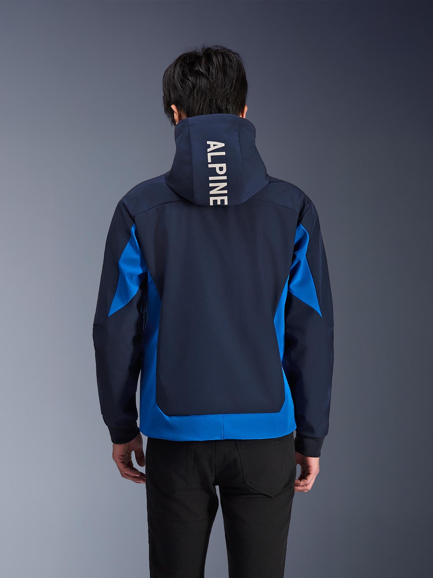 Alpinestars Radium Tech Cappuccio con zip da motocicletta blu L Figura 5