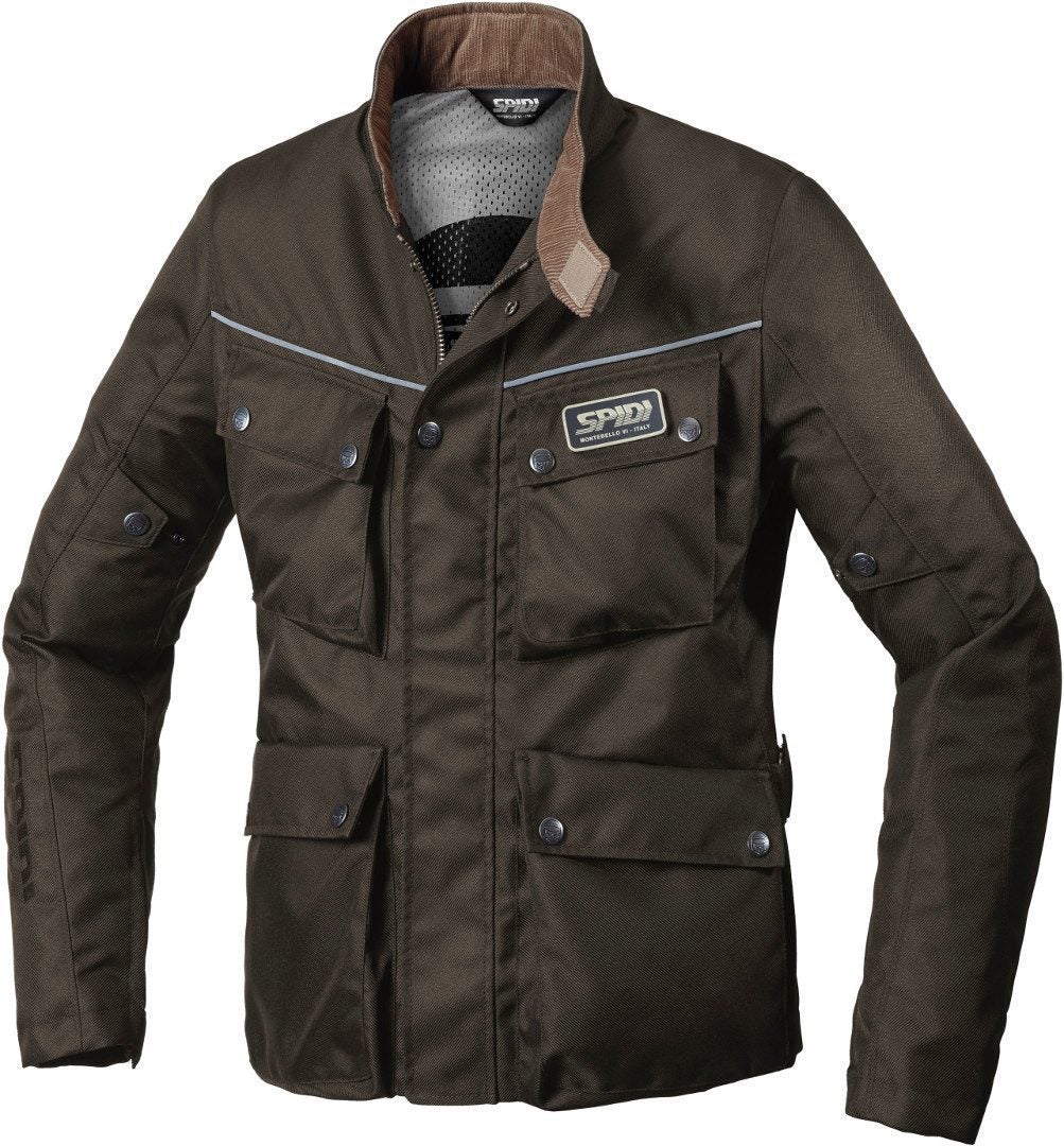 Spidi Originals Enduro Motorrad Textiljacke braun L Abbildung 1