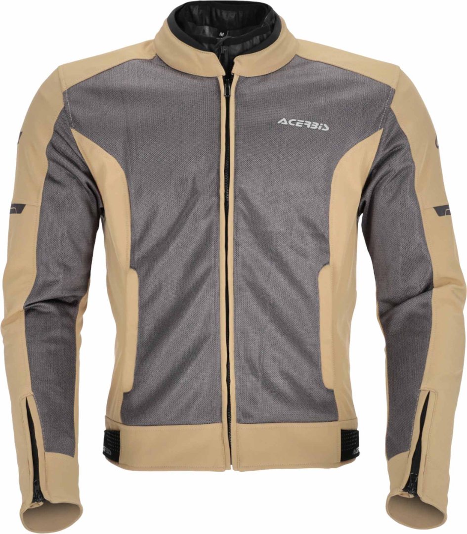 Acerbis Gordon waterproof Motorcycle Textile Jacket grey/beige M Figure 2