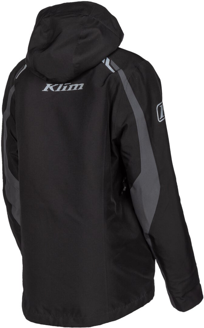 Klim Flare Dame snescooterjakke sort/grå L Figur 6
