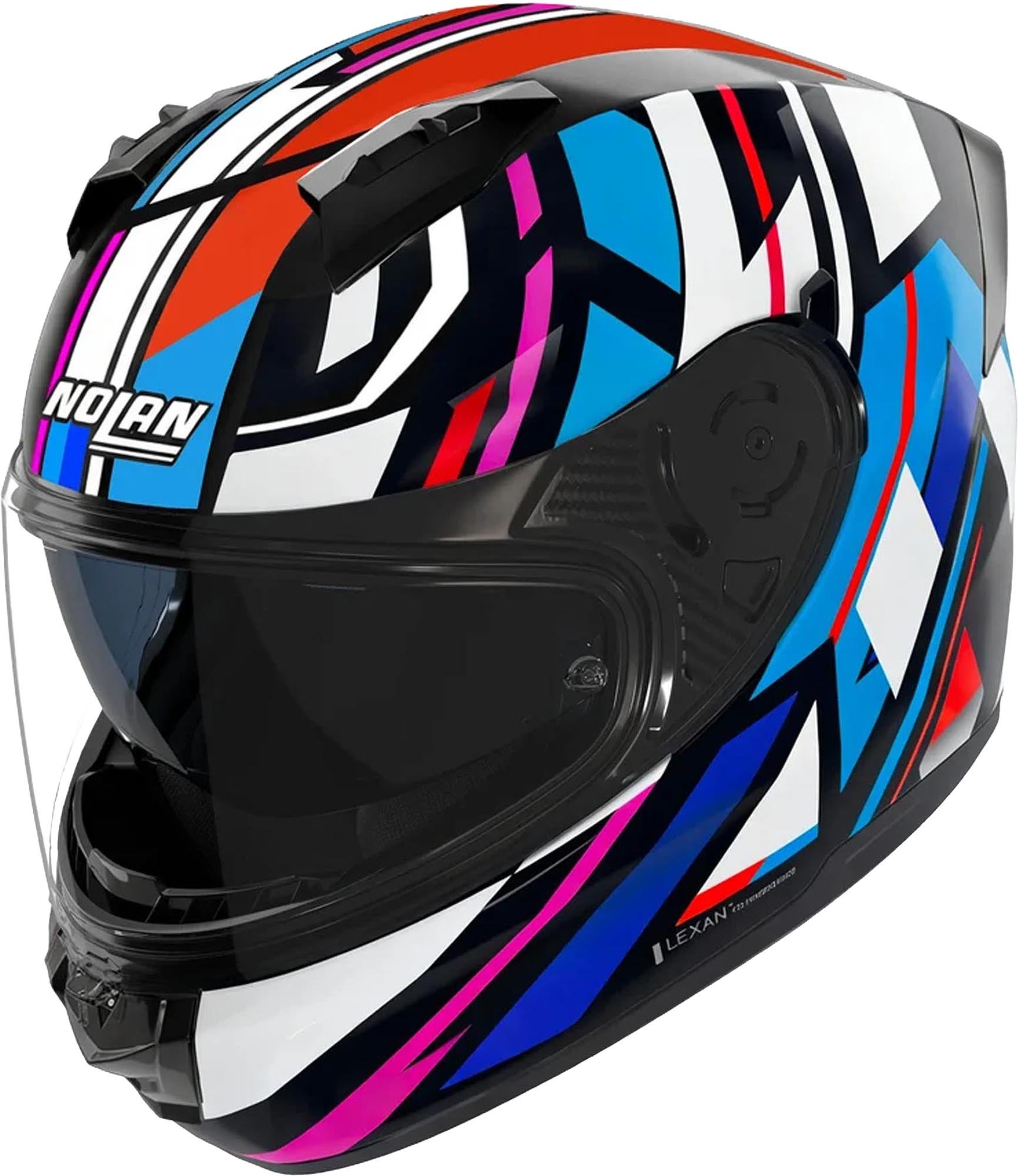 Nolan N60-6 Cirota Helmet black/white/blue L (60) Figure 1