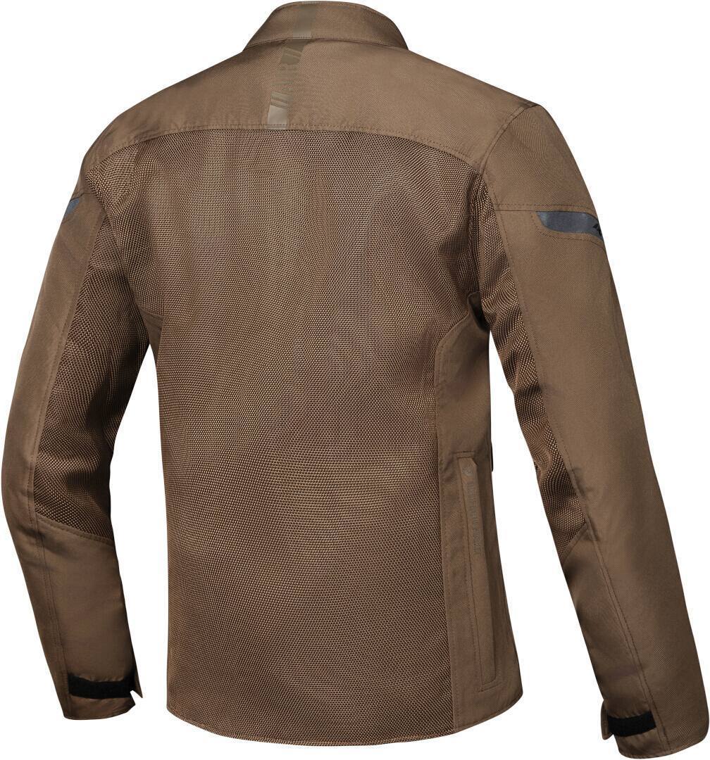 Ixon Fresh Slim waterproof Motorcycle Textile Jacket brown M Figure 2