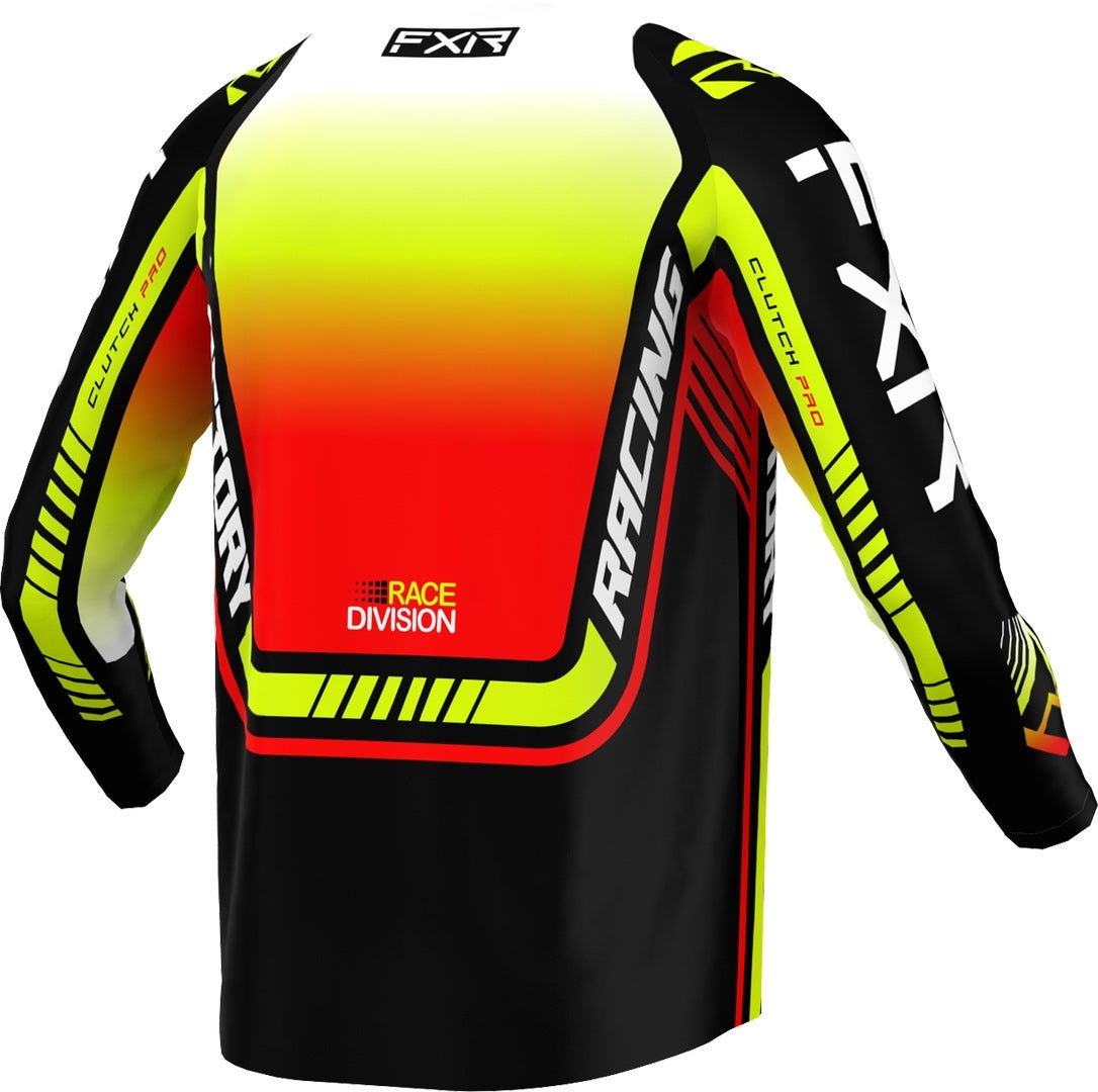 FXR Clutch Pro 2023 Motocross trøje gul/sort/hvid M Figur 2