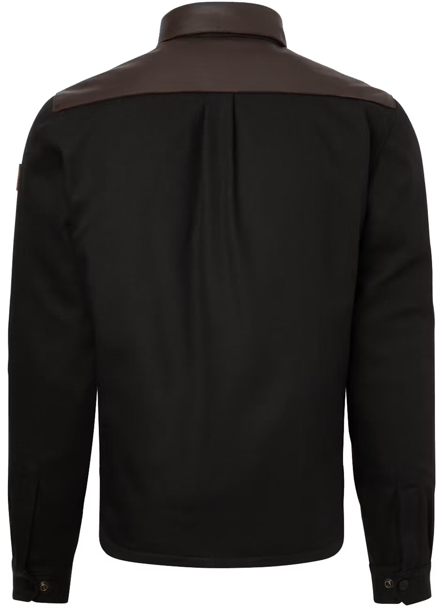 Rokker Bozeman Rider 摩托车衬衫 黑色 M 图3