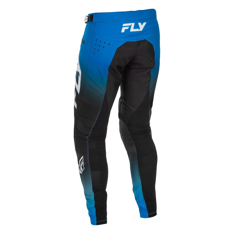 FLY Racing Rayce Youth MTB-byxor - Blå/Svart/Vit Figur 5