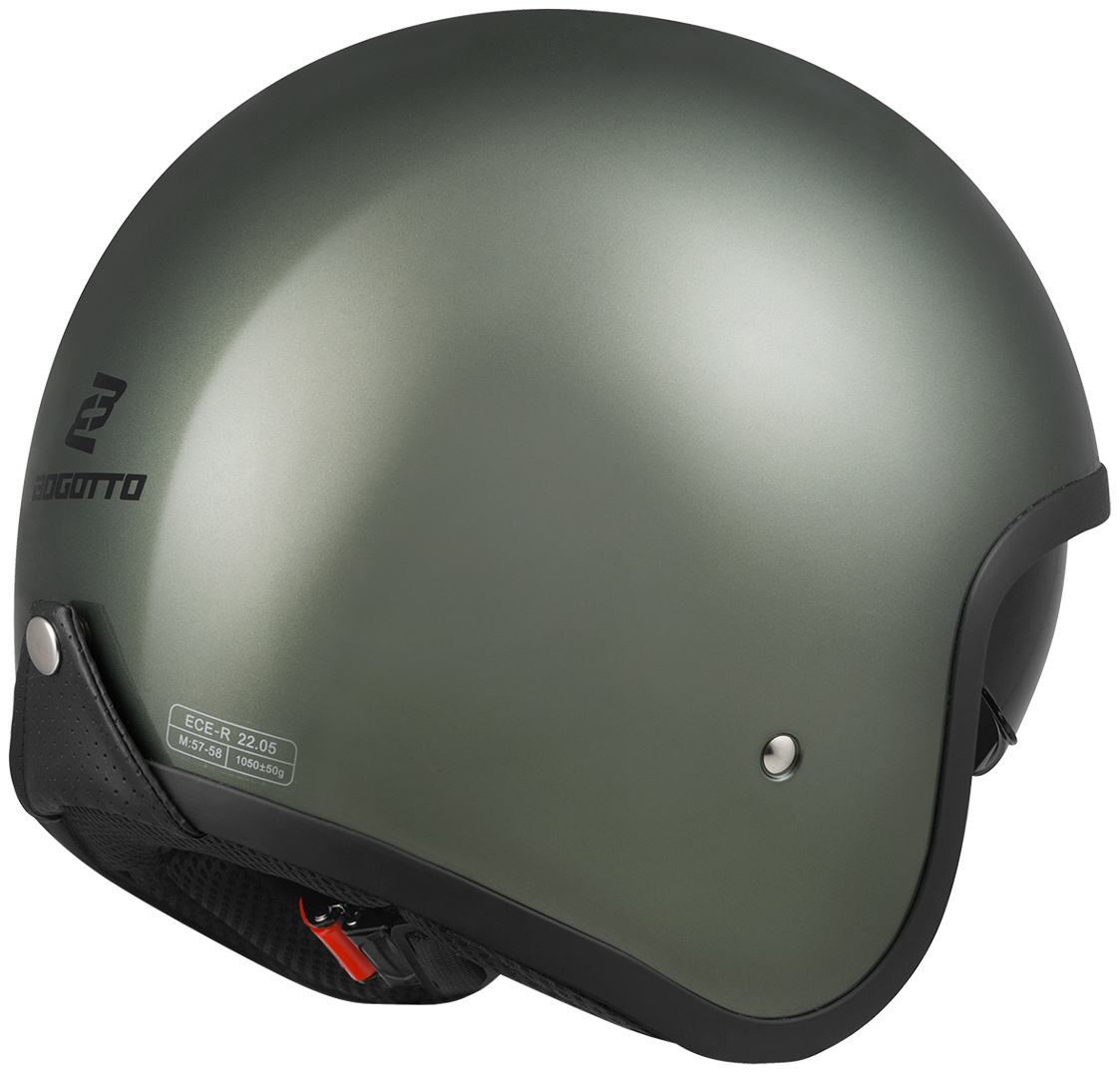 Bogotto V537 Solid Jethelm oliv L Abbildung 3