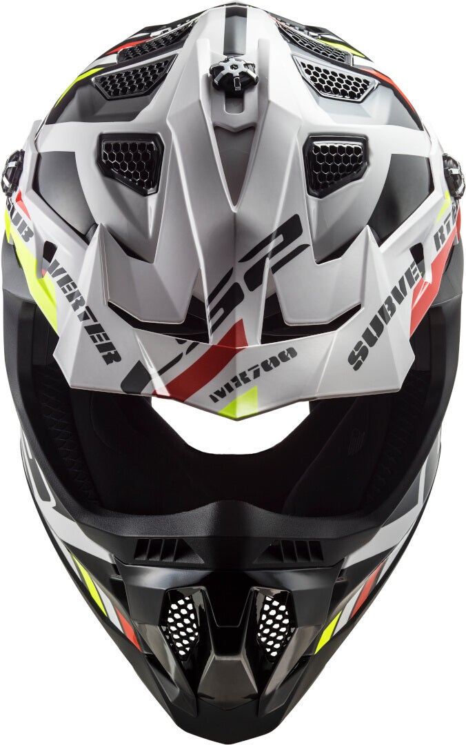 LS2 MX700 Subverter Evo II Stomp Motocross Helmet white/black S (55/56) Figure 5