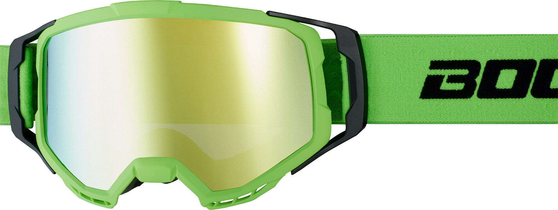 Bogotto B-1 Ochelari de motocross verde/negru Figura 1