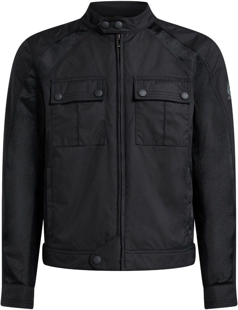 Belstaff Temple Giacca moto in tessuto nero M Figura 1