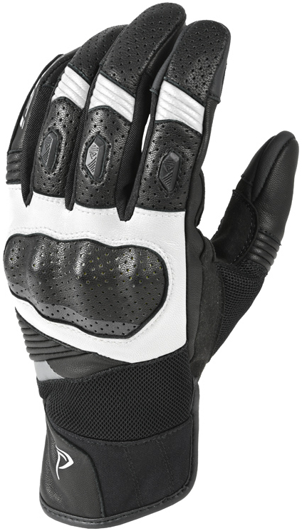 DIFI Rallye Air 2 Gants de moto perforés Noir/Blanc 2XL Figure 1