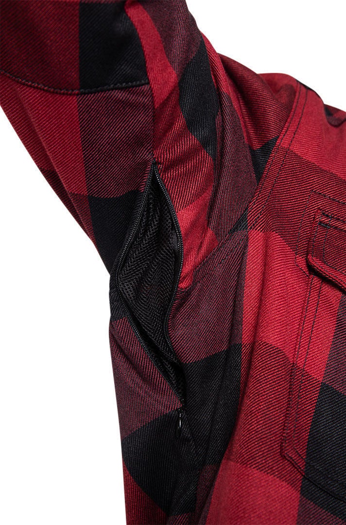John Doe Motoshirt Overhemd Rood M Figuur 9
