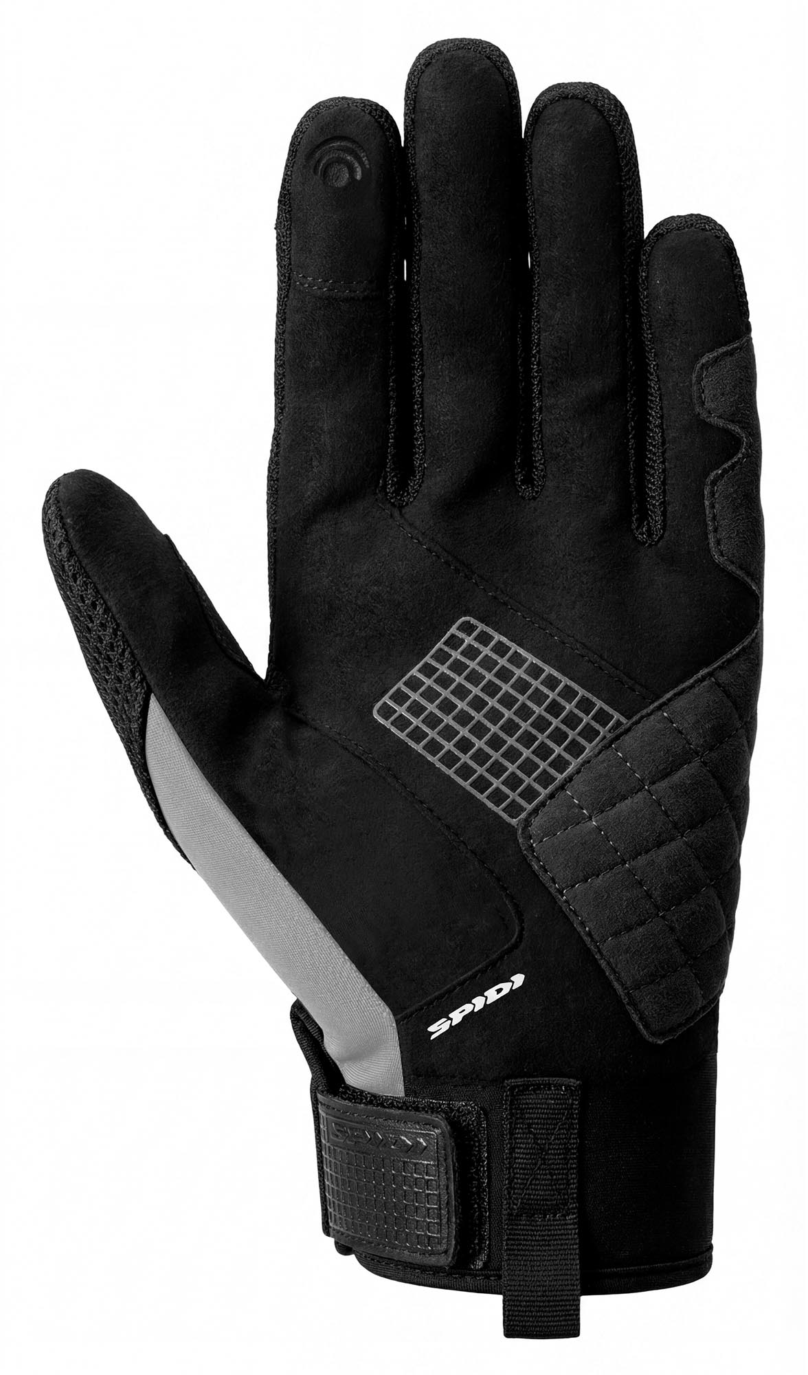 Spidi Flash-R Evo 2 Motorrad Handschuhe schwarz/grau/rot S Abbildung 2