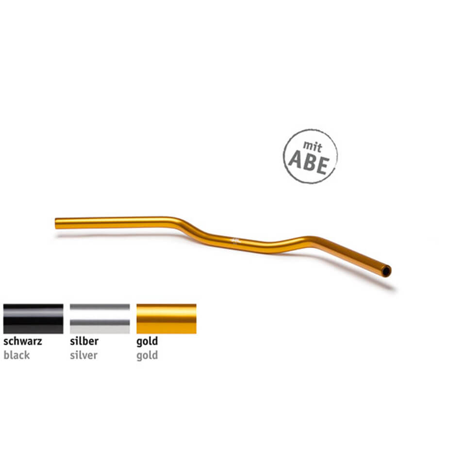 CLUBMAN 7/8 Zoll Alu-Lenker CLUBMAN® svart Figur 1 CLUBMAN 7/8 Zoll Alu-Lenker CLUBMAN® svart Figur 1