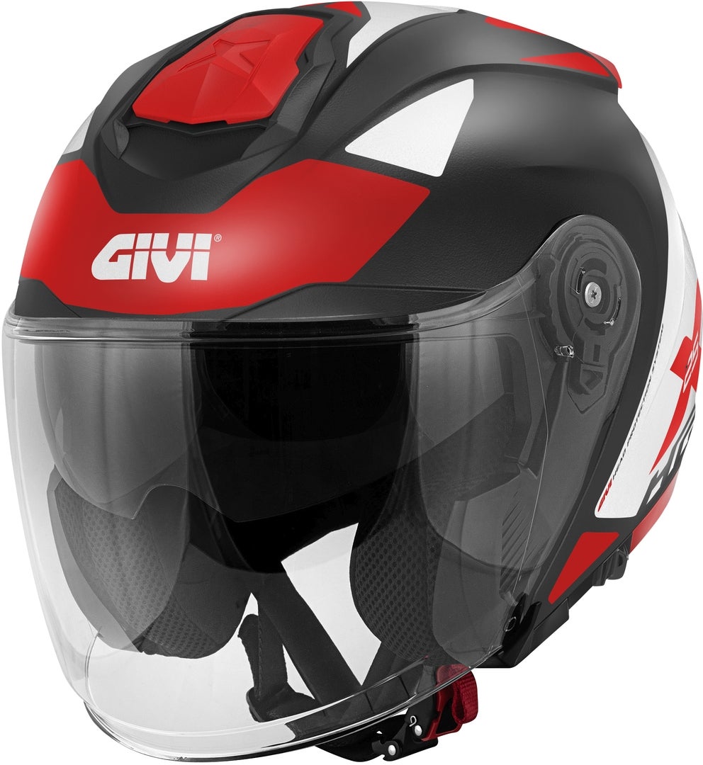 GIVI X.25 Target Cască cu reacție Negru/Alb/Roșu L Figura 1