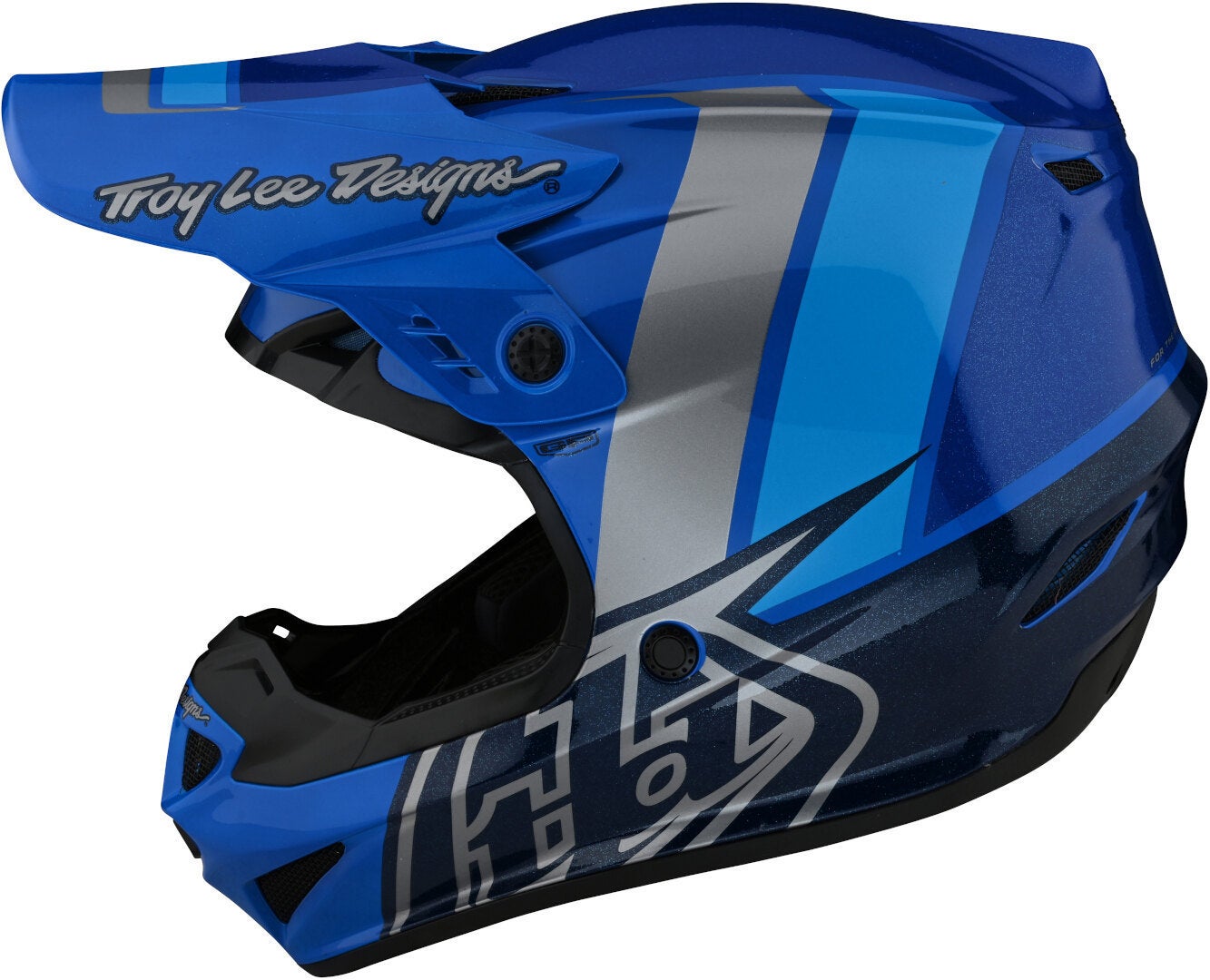 Troy Lee Designs GP Nova Casco Motocross Giovanile blu Y/L (52/53) Figura 8