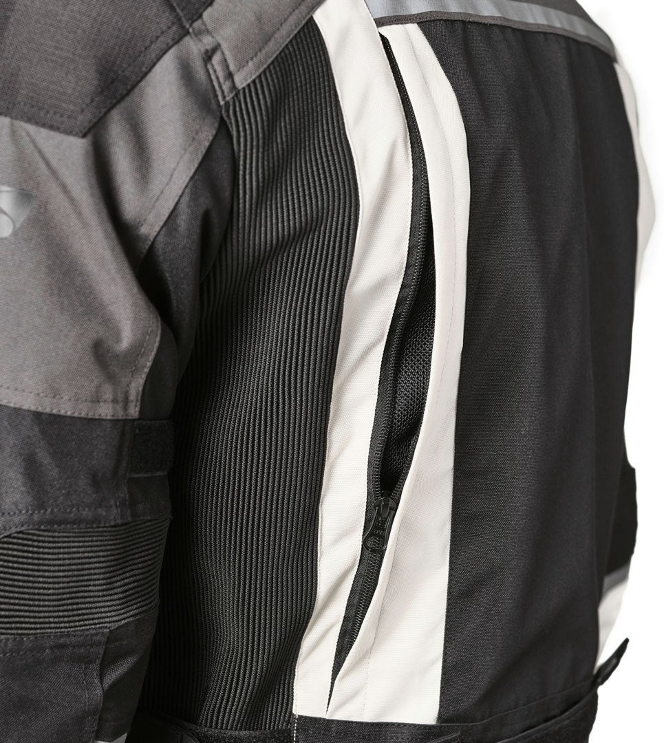 GMS Tigris waterproof Motorcycle Textile Jacket black/grey/white 3XL Figure 2