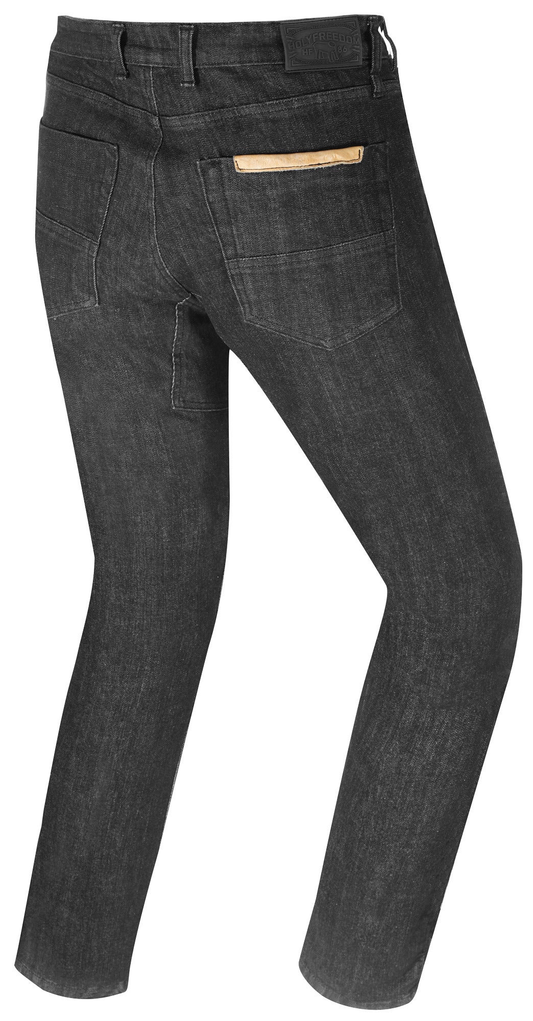 HolyFreedom 5 Pockets Motorcykel Jeans Sort 34/33 Figur 2