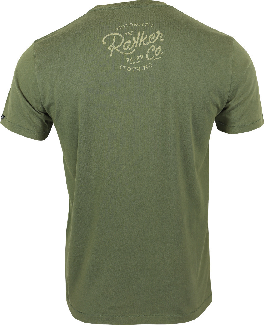 Rokker Heritage T-Shirt green M Figure 2
