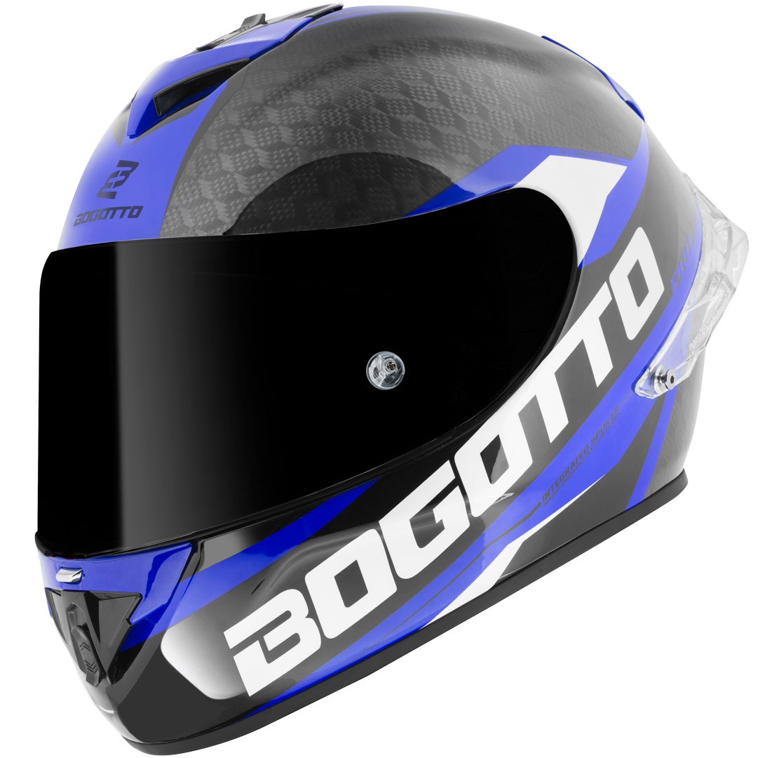 Bogotto FF104 SPN Helm blau/schwarz M Abbildung 1