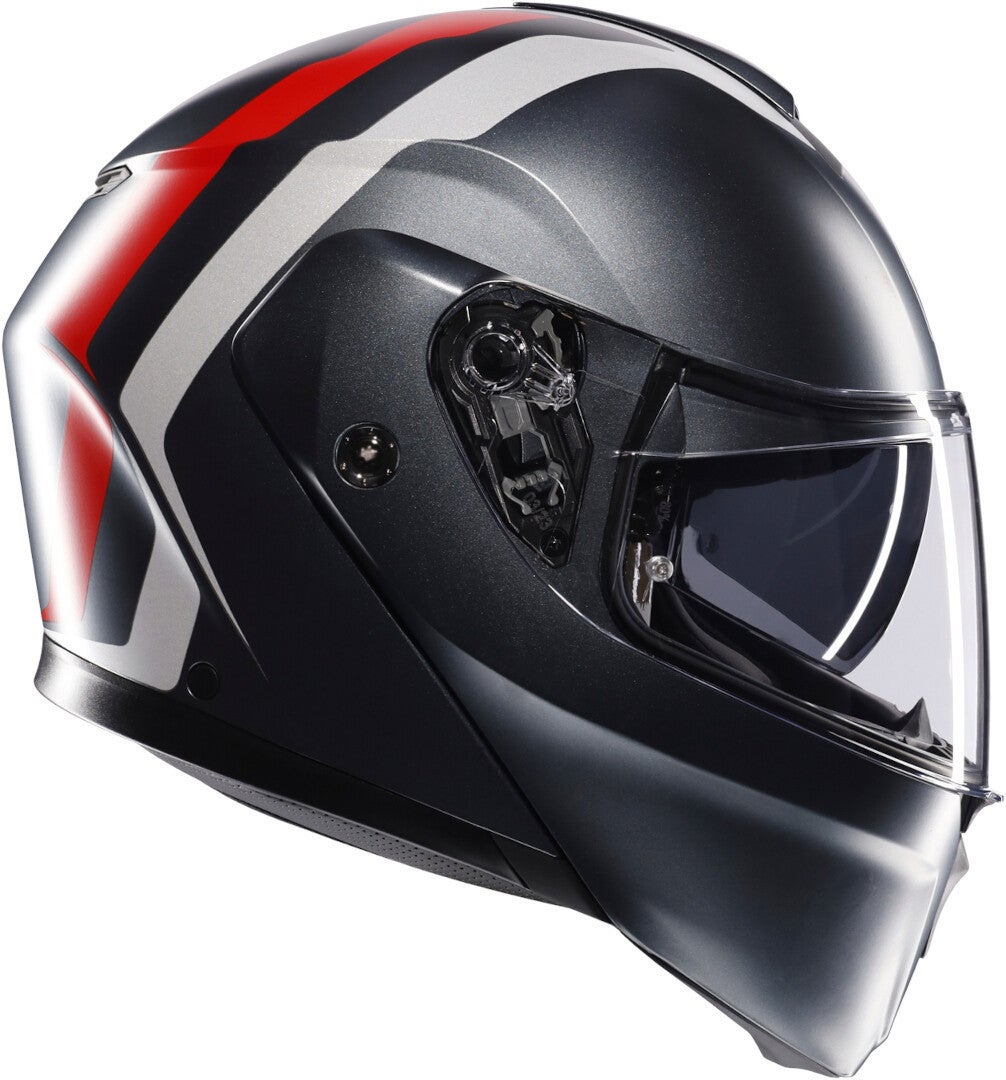 AGV Streetmodular Resia Helmet grey matt/red L (59/60) Figure 2