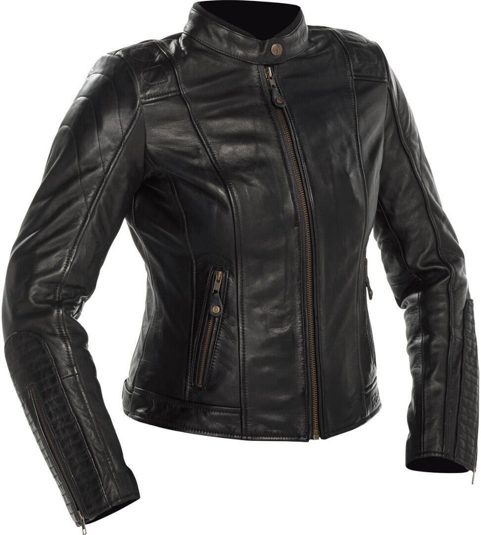 Richa Lausanne Damen Motorrad Lederjacke schwarz 46 Abbildung 1