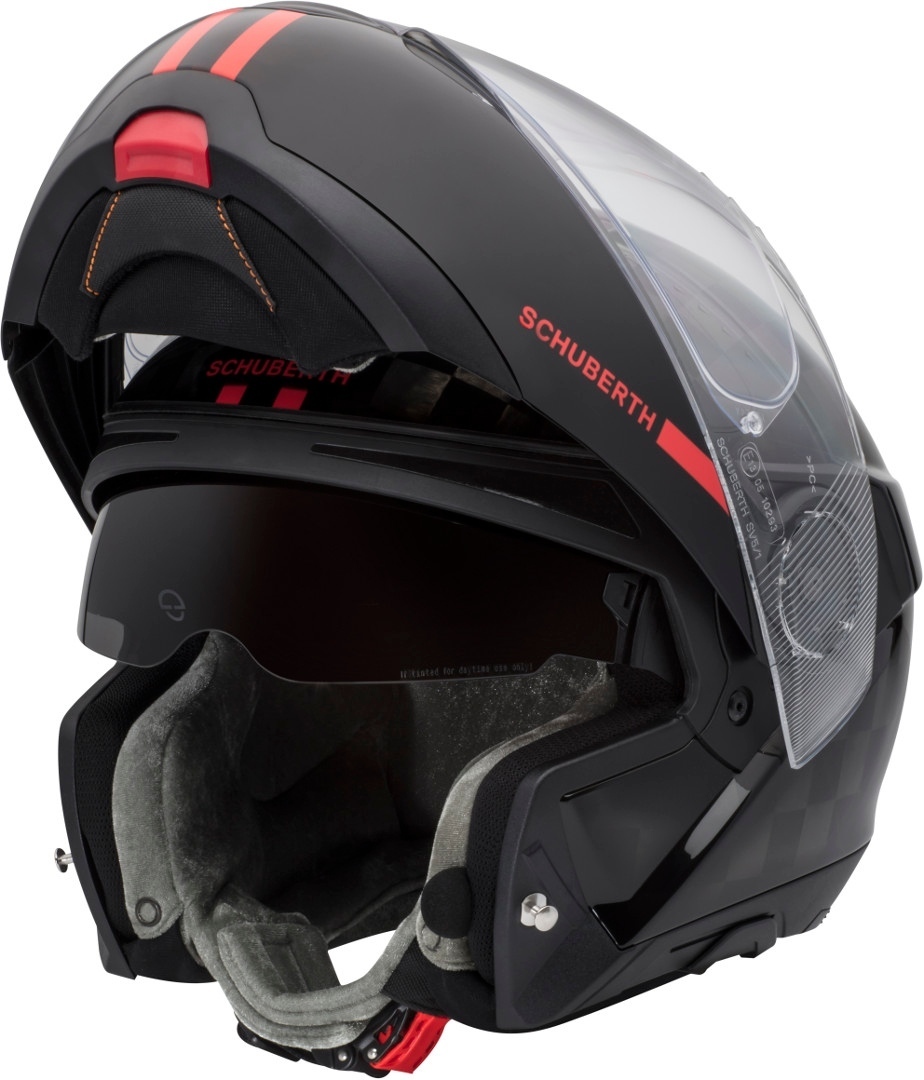 Schuberth C4 Pro Carbon Fusion Hełm /Czerwony S (55) Rysunek 3