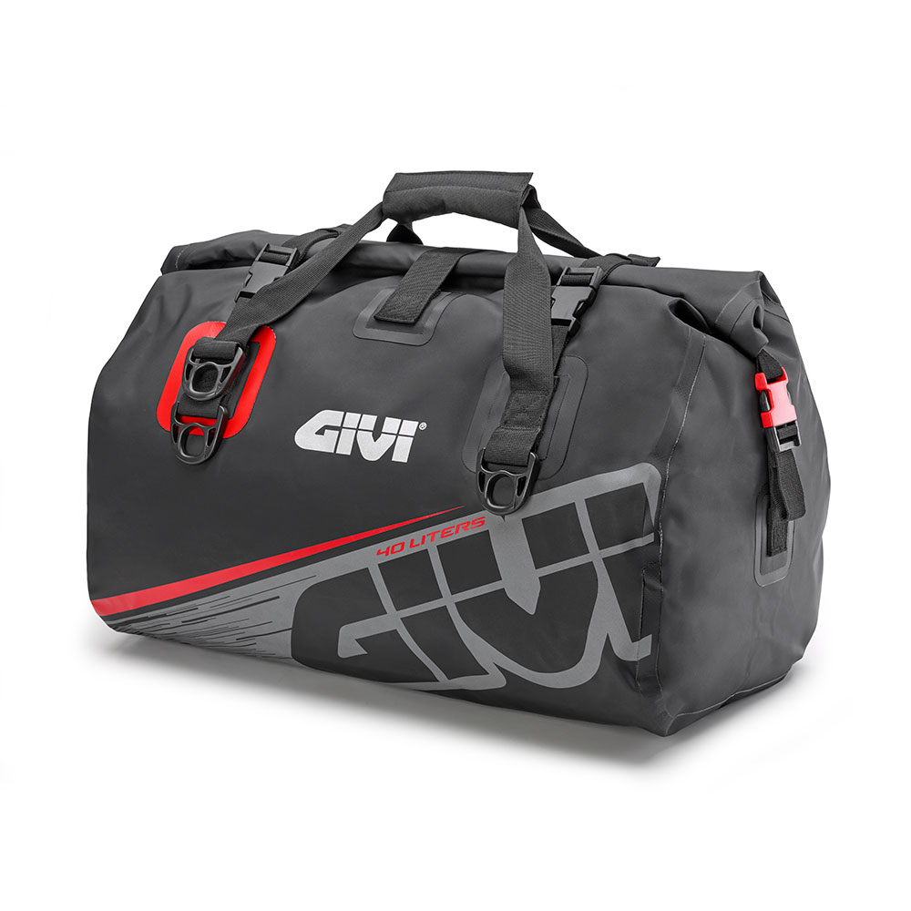 GIVI Easy-T Geantă rezistentă la apă de 40 L Negru/Gri/Roșu 40 Ltr. Figura 1