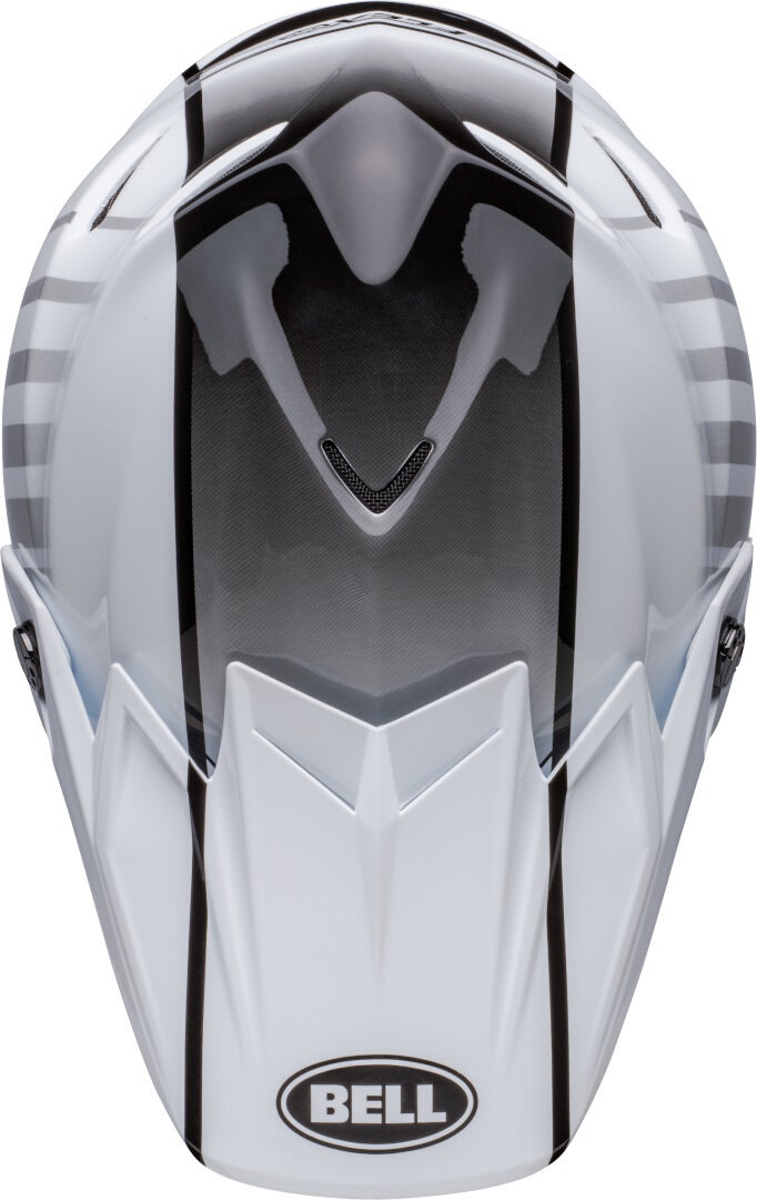 Bell Moto-9S Flex Sprint Motorcross helm wit/rood M Figuur 9