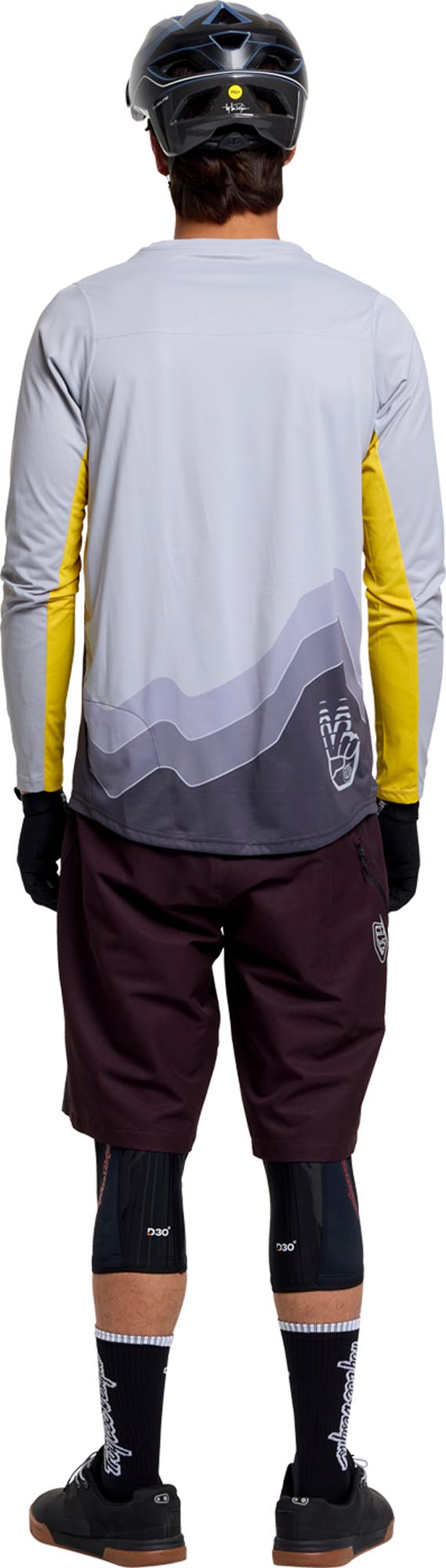 Troy Lee Designs Skyline Pro Shell Mono Sykkelshorts Bordeaux 38 Figur 13
