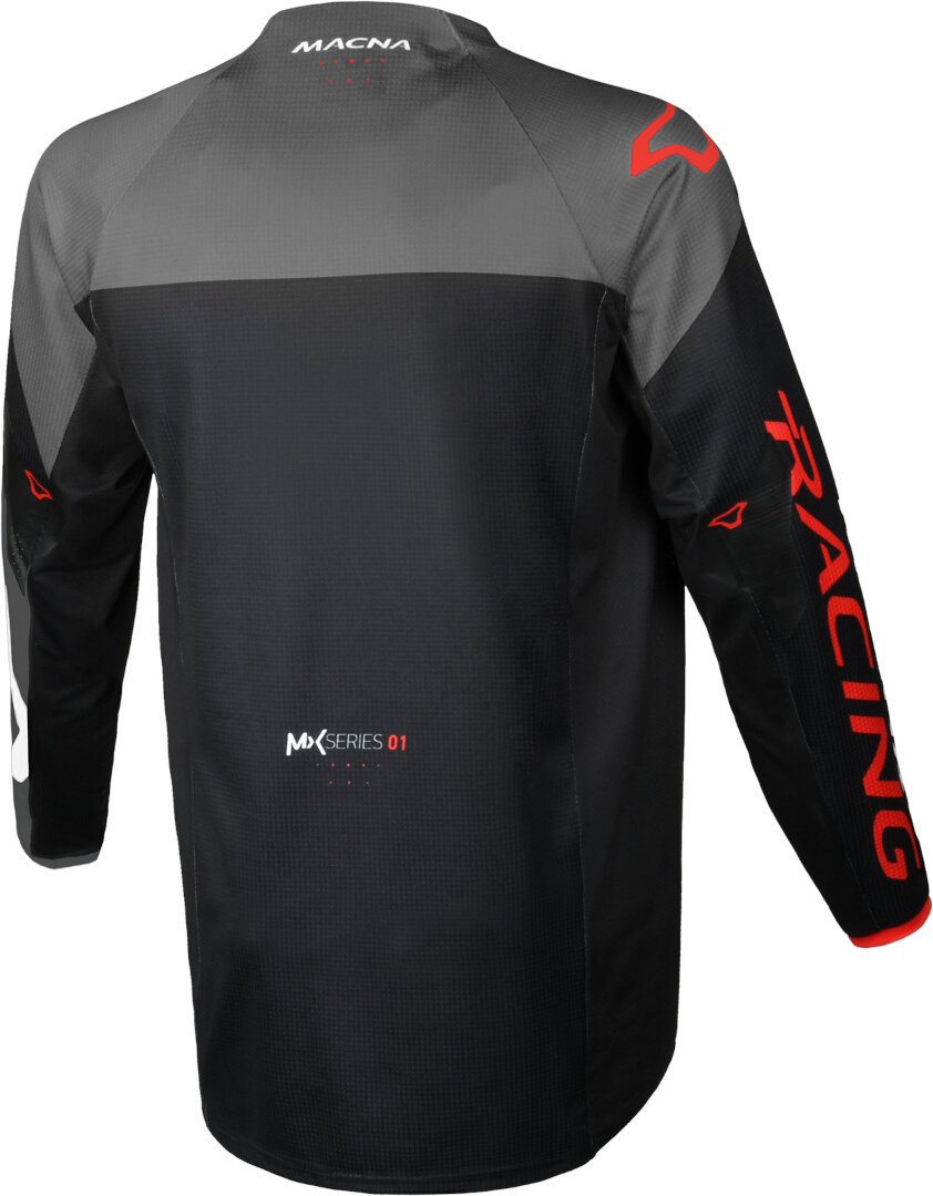 Macna Backyard-1 Tricou de motocross negru/gri/alb L Figura 2