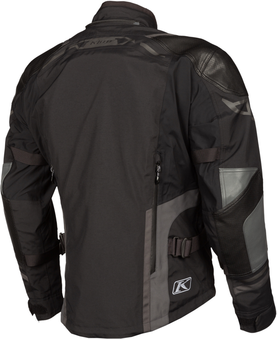 Klim Kodiak Motorcycle Textile Jacket black/grey 26 Figure 25