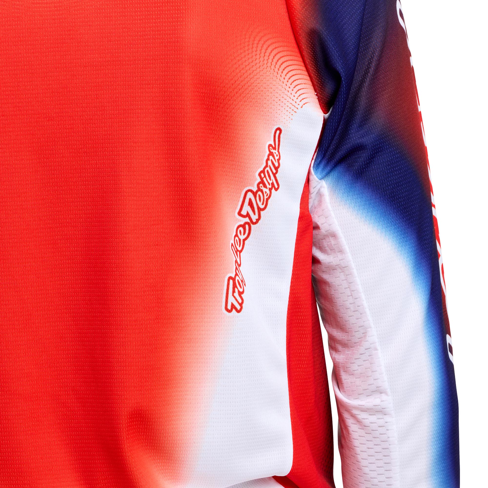 Troy Lee Designs GP Pro Imprint 越野摩托车衫 蓝/红/白 S 图11