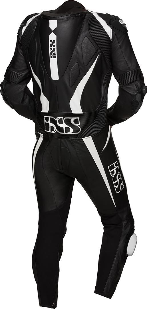 IXS X-Sport RS-1000 Eendelige Motorcycel leder pak zwart/wit 50 Figuur 2